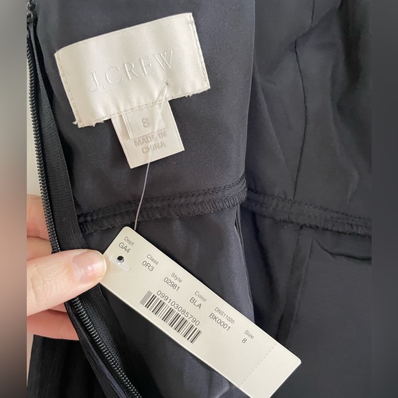 J. Crew NWT Chiffon Cocktail Dress - Picture 4 of 5